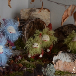 Strikke in der Gruppe